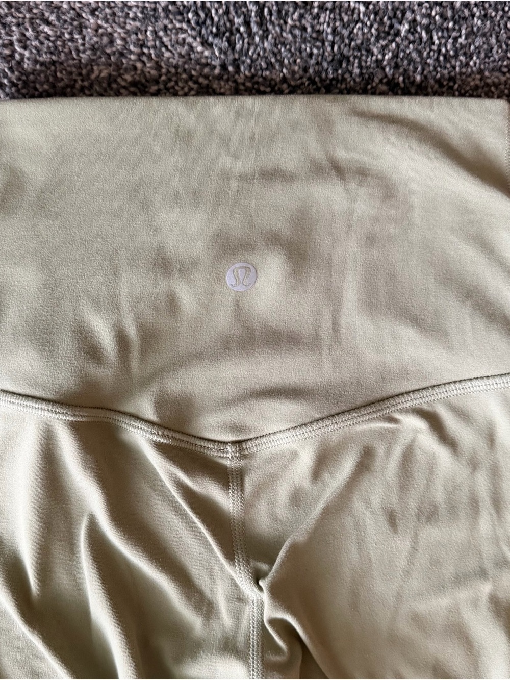 Lululemon Align High-Rise Leggings in Light Olive